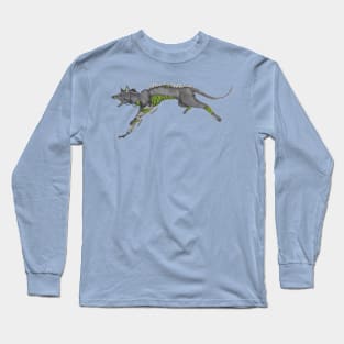 Sci fi monster dog Long Sleeve T-Shirt